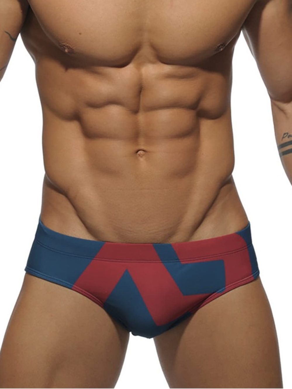 Men's Colorblock Swim Briefs